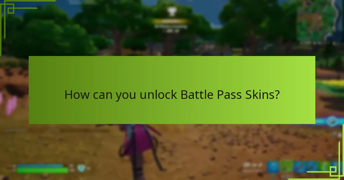 What customisation options are available for Battle Pass Skins?