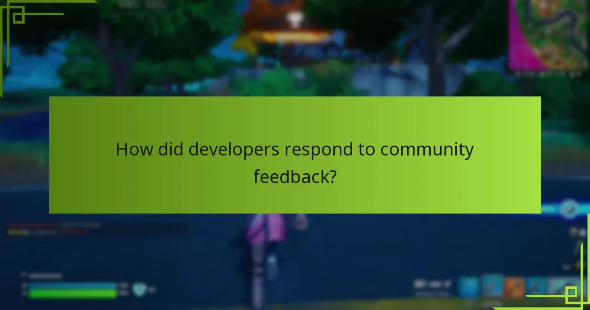 What suggestions did the community provide?