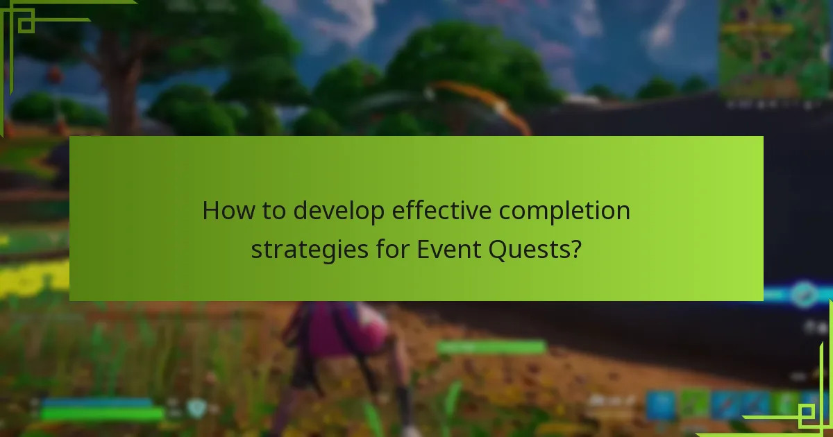 What are the objectives of Event Quests?